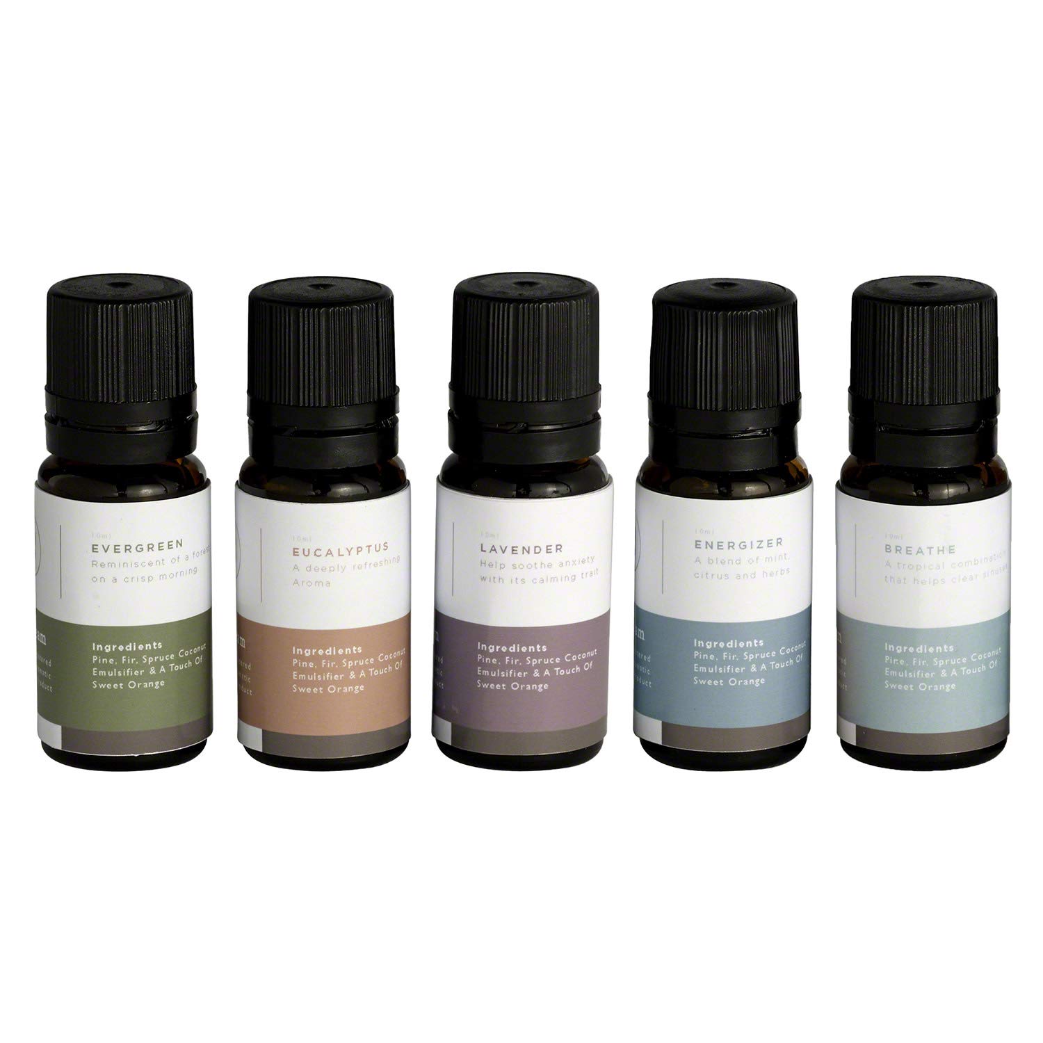 Mr Steam Essentials 5 Aromatherapy Oil Assortment