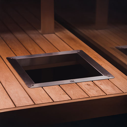 HUUM Cliff Sauna Embedding Flange