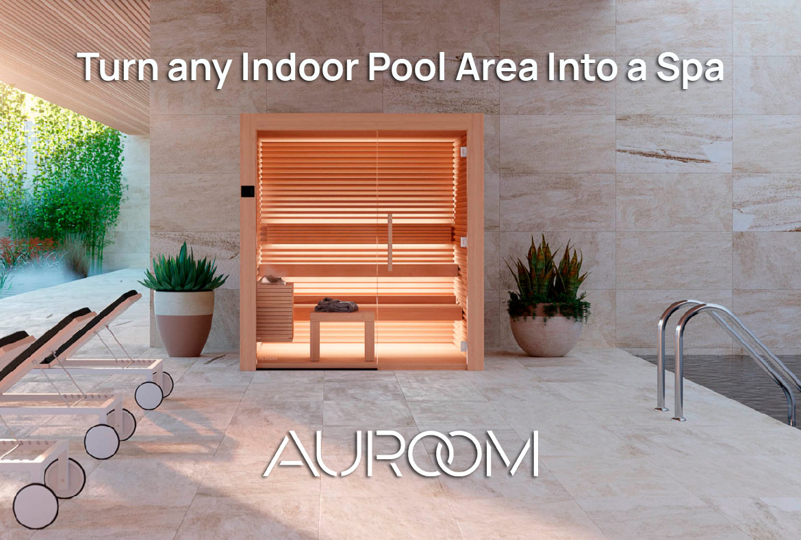 Indoor Poolside Sauna