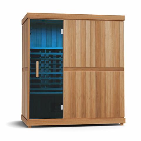 3-person home DIY infrared sauna