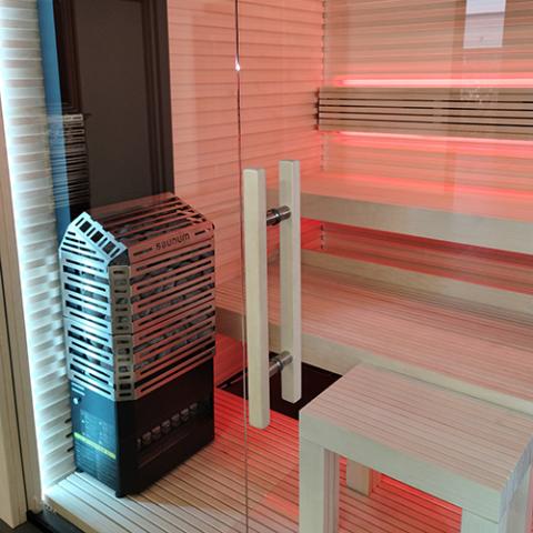 Saunum Air Sauna Heater Stainless