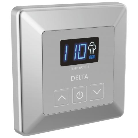 Delta SimpleSteam Square Control Lumicoat Chrome