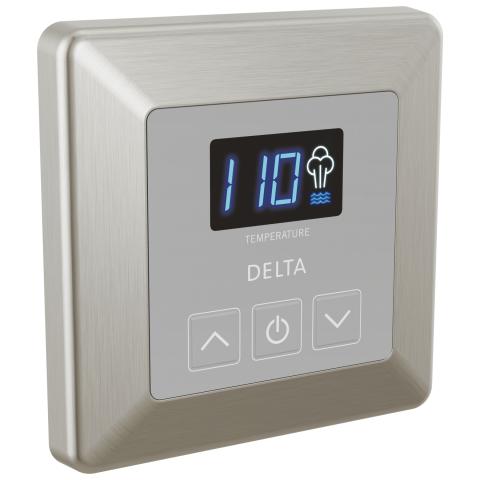 Delta SimpleSteam Square Control Lumicoat Stainless
