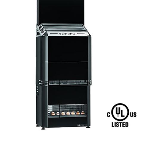 Saunum Air 7 Black with Climate Device