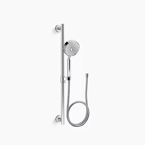 Kohler Purist 28" Four-Function Handshower Kit, 2.5 gpm chrome