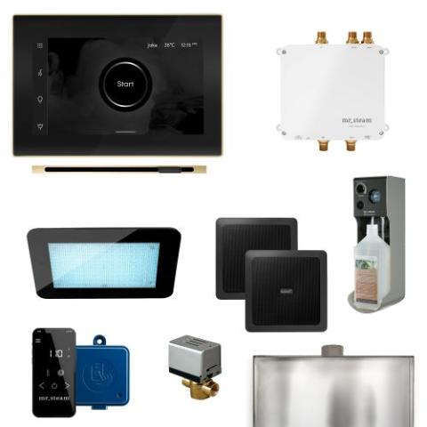 Mr.Steam Bliss Linear Steam Shower Control Kit BLS-BKLPB