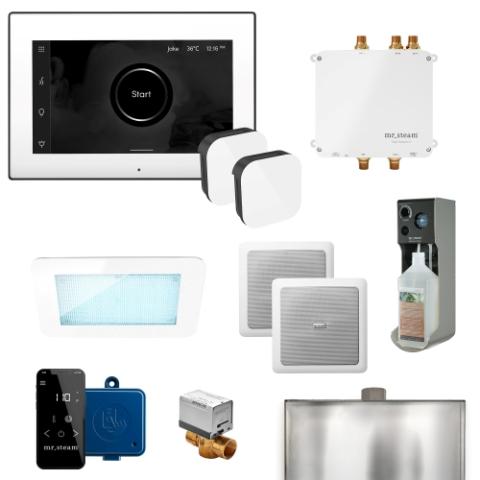 Mr.Steam Bliss Max Steam Shower Control Kit BLS-WHXMB