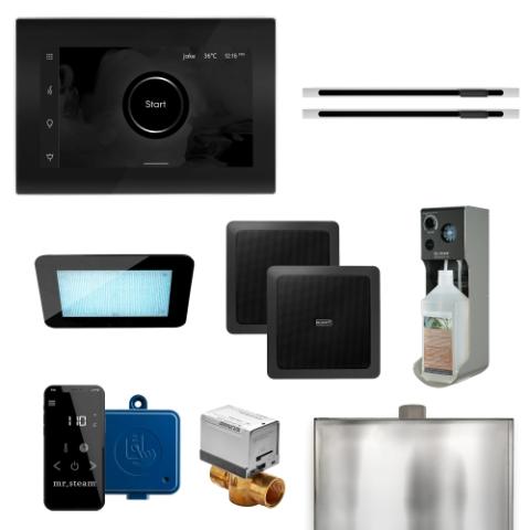 Mr.Steam XDream Max Linear Steam Shower Control Kit XDRM1BKXLPC