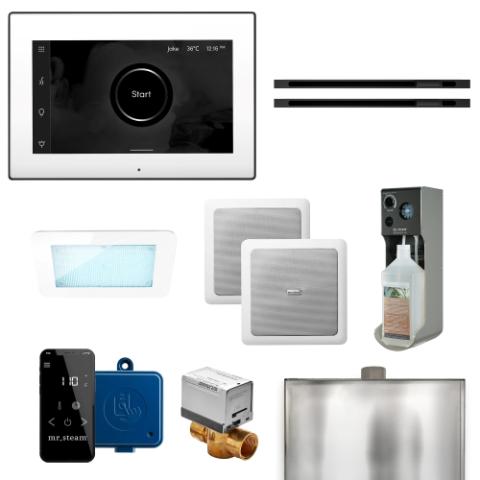 Mr.Steam XDream Max Linear Steam Shower Control Kit XDRM1WHXLMB