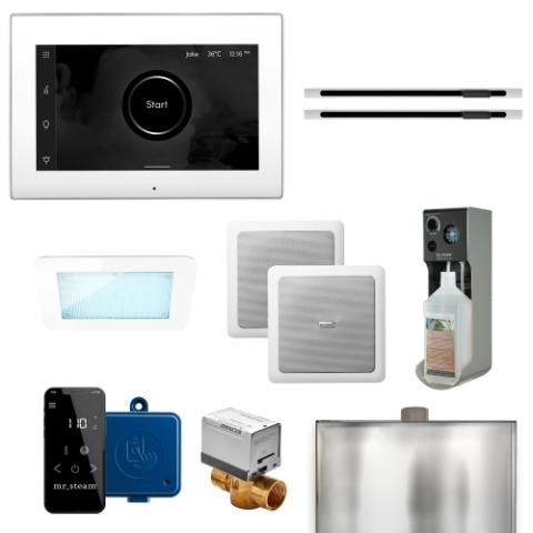 Mr.Steam XDream Max Linear Steam Shower Control Kit XDRM1WHXLPC