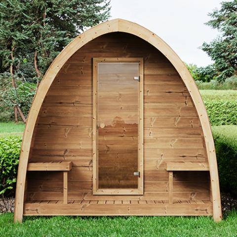 Arched Ourdoor Sauna Kit SaunaLife G3