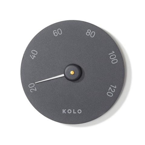 Kolo Celsius Sauna Thermometer Black