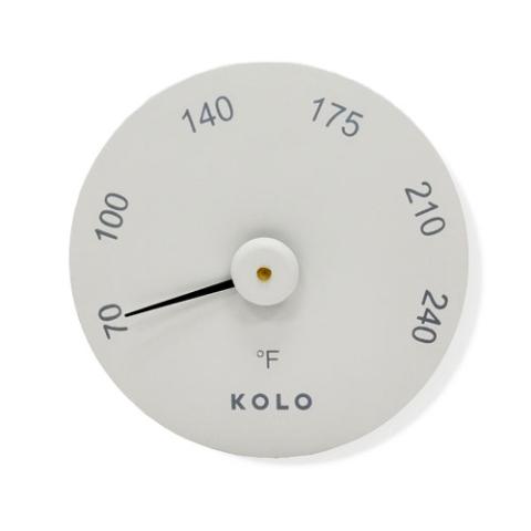 Kolo Fahrenheit Sauna Thermometer White