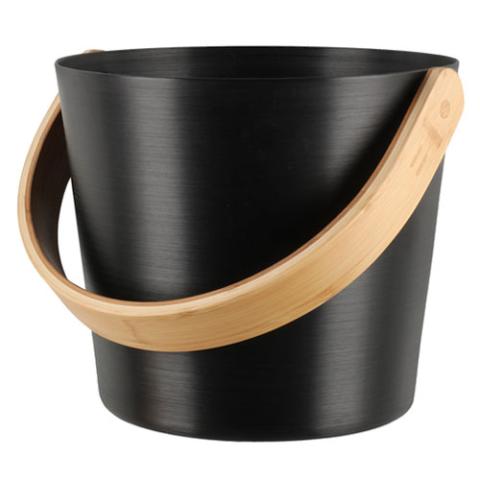Aluminum Bucket Black-291552-1