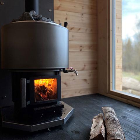 Narvi Luosto VS Wood-Fired Sauna Stove