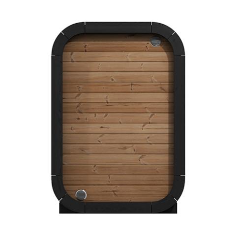 SaunaLife CL3G Cube Sauna Kit Back