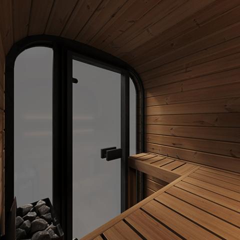 SaunaLife CL3G Cube Sauna Kit 6