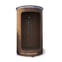 SaunaLife Outdoor Barrel Shower