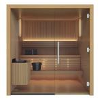 Auroom Libera Glass indoor home sauna kit