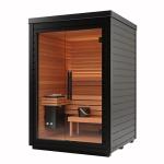 Auroom-Mira-Outdoor-Cabin-Sauna-Kit-Black-Small-Main-Image
