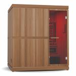 finnmark trinity xl infrared home sauna kit with harvia heater