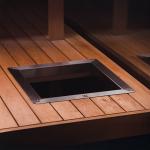 HUUM Cliff Sauna Embedding Flange